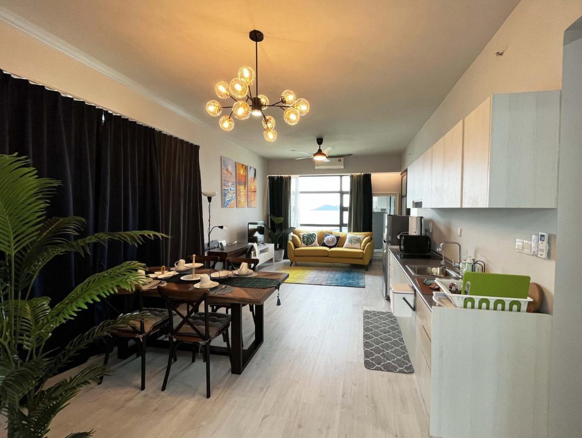 Ferienwohnung Mango House3-Sea View/ Wifi/ Water Filter/biggest unit@JQ Kota Kinabalu Exterior foto