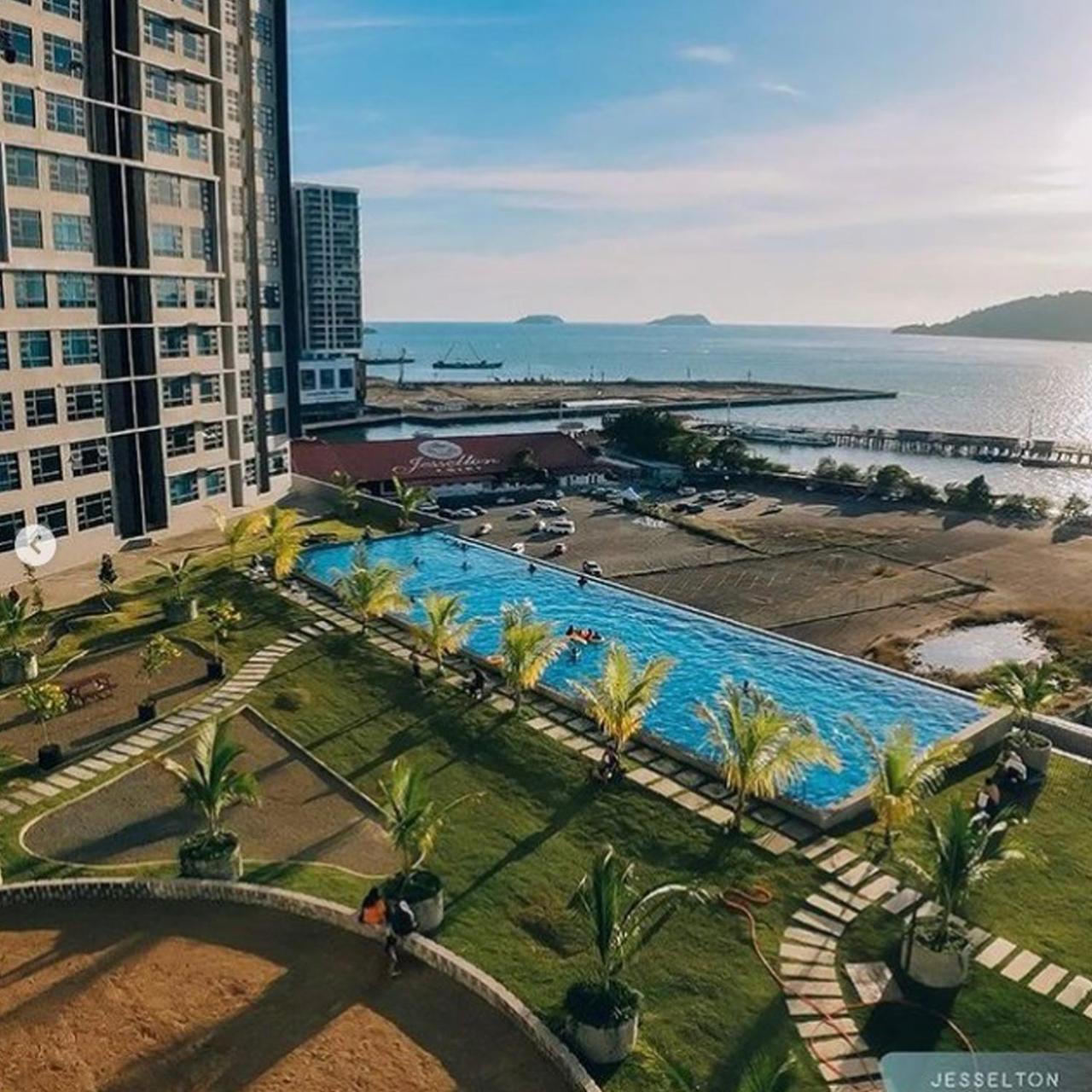 Ferienwohnung Mango House3-Sea View/ Wifi/ Water Filter/biggest unit@JQ Kota Kinabalu Exterior foto