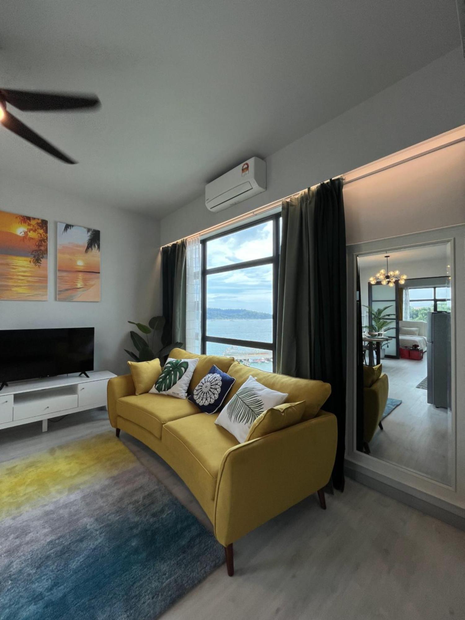 Ferienwohnung Mango House3-Sea View/ Wifi/ Water Filter/biggest unit@JQ Kota Kinabalu Exterior foto